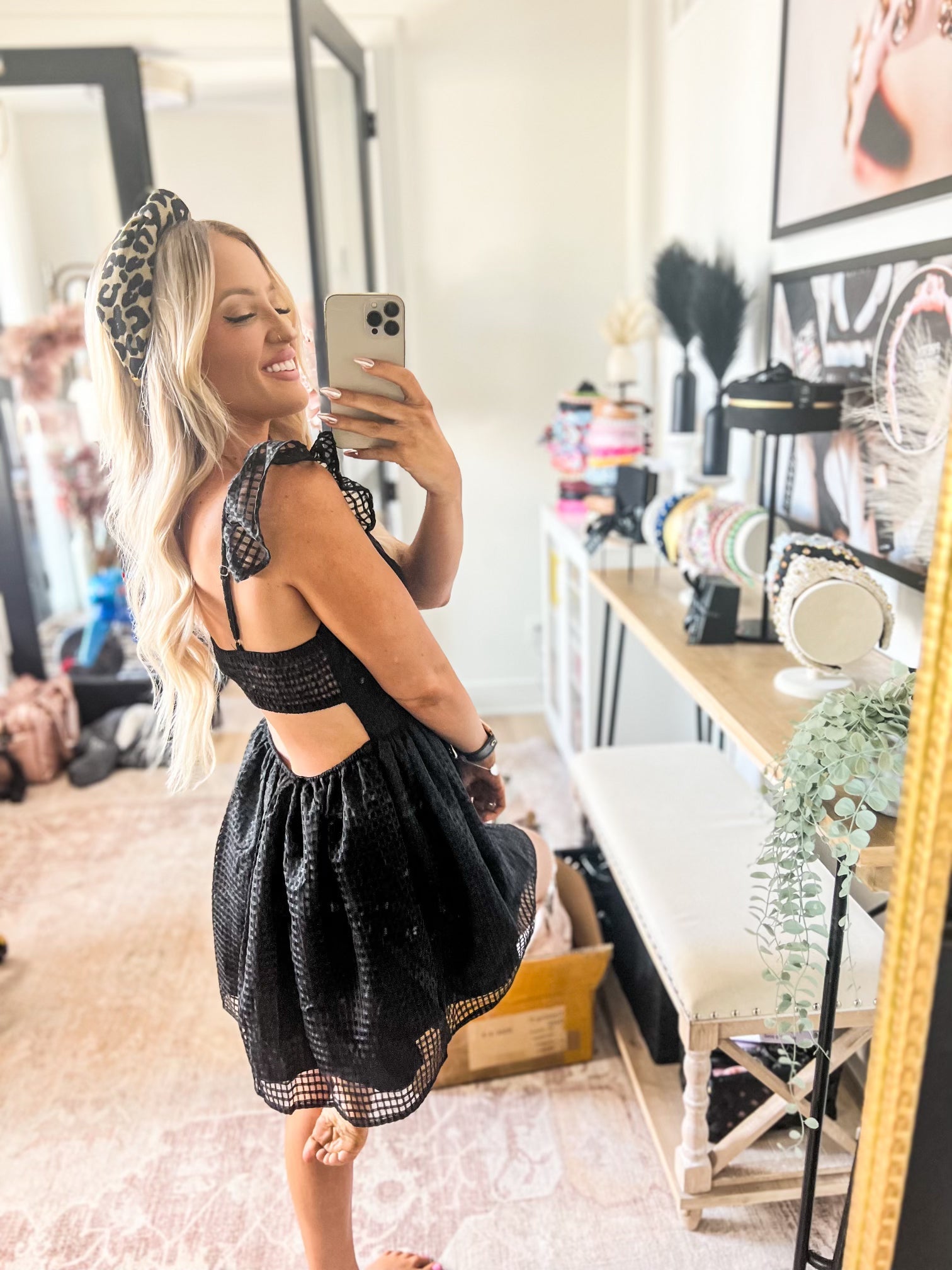 Simple Summer Black Dress