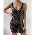 Summer Sexy Sequin Sequin Sling Dress